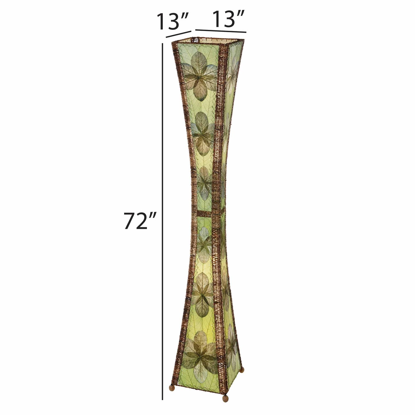 Hourglass Giant Floor Lamp