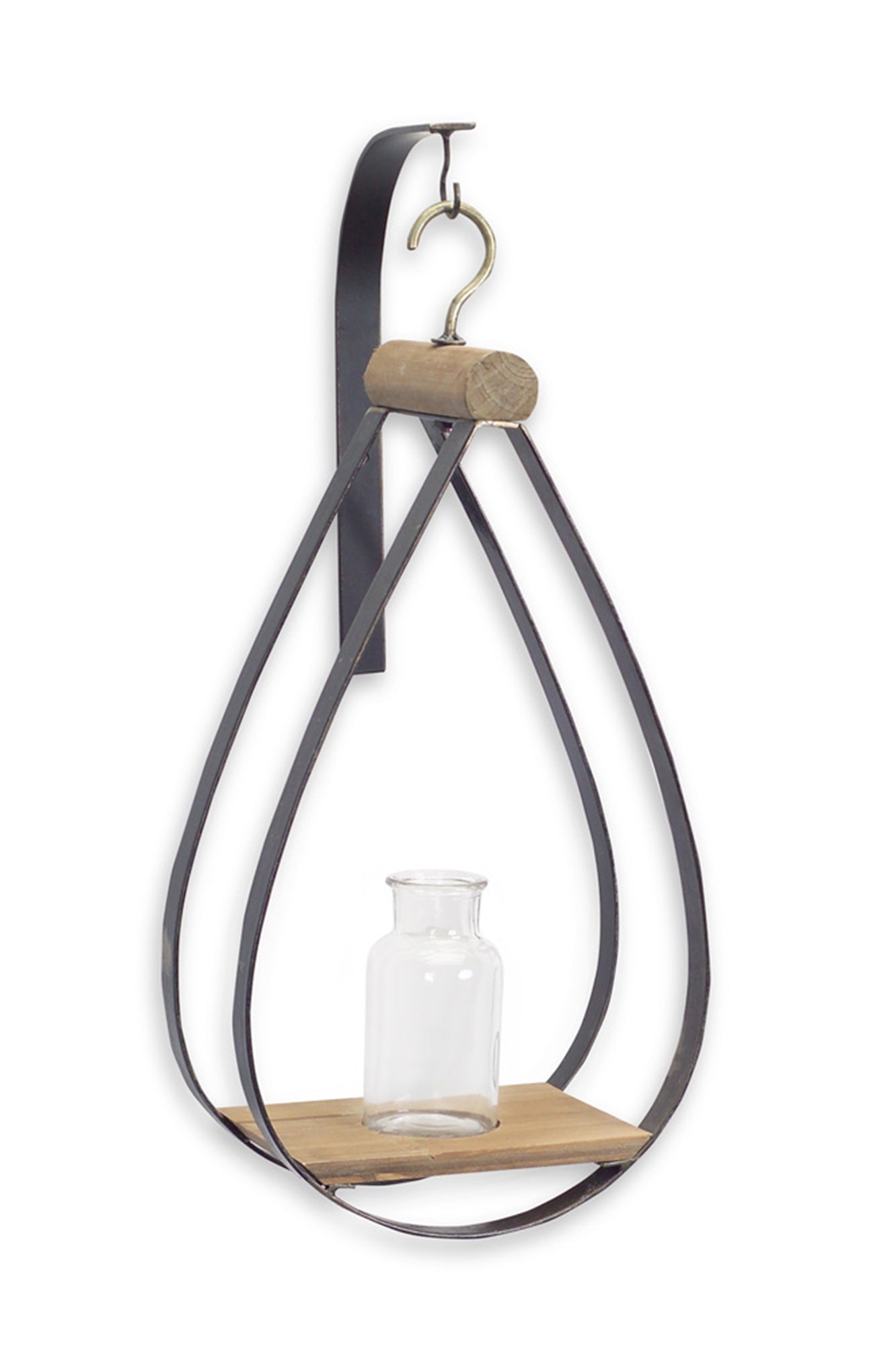 Hanging Bottle Vase (Set of 2) 21"H