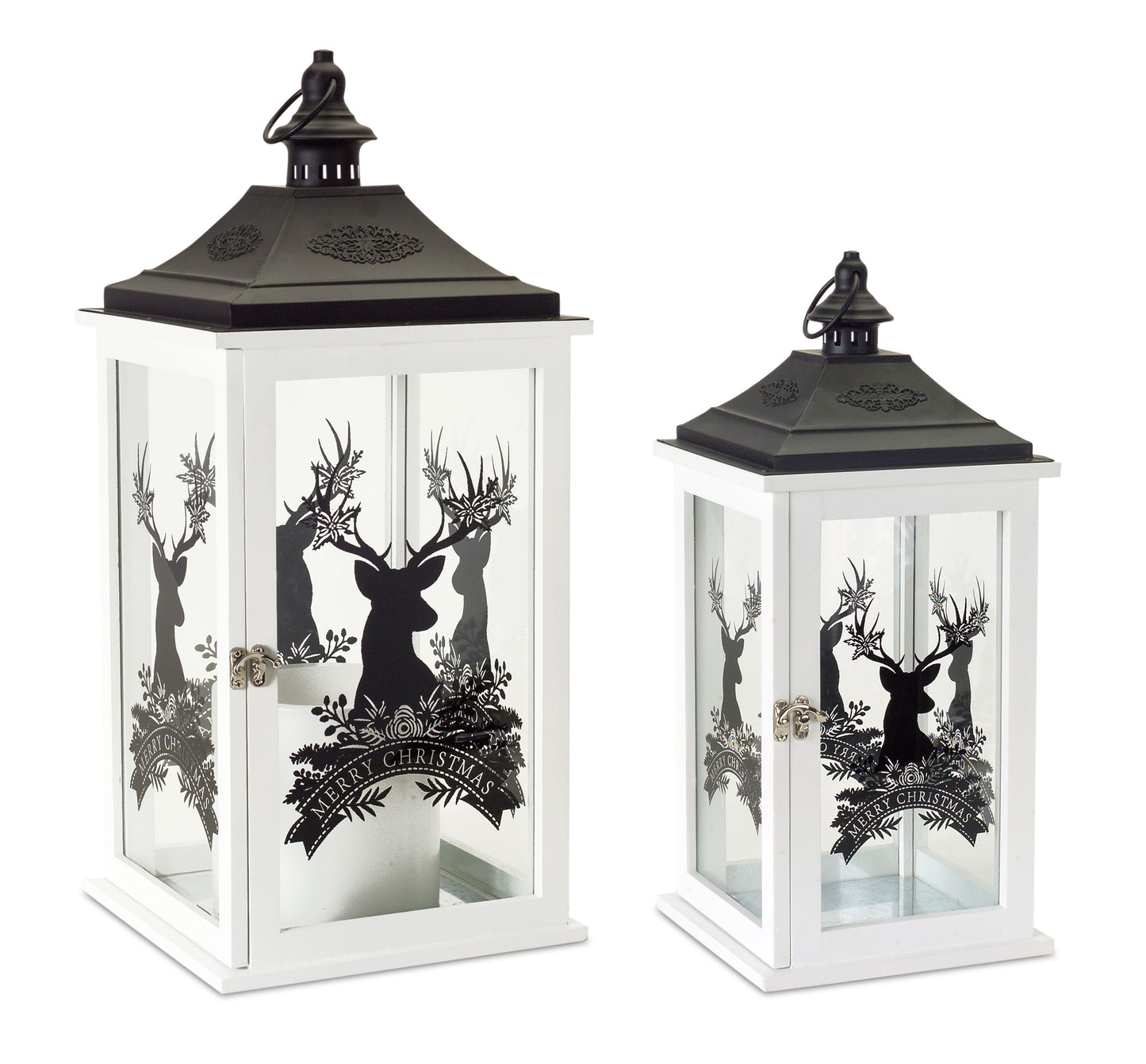 Merry Christmas Lantern (Set of 2)