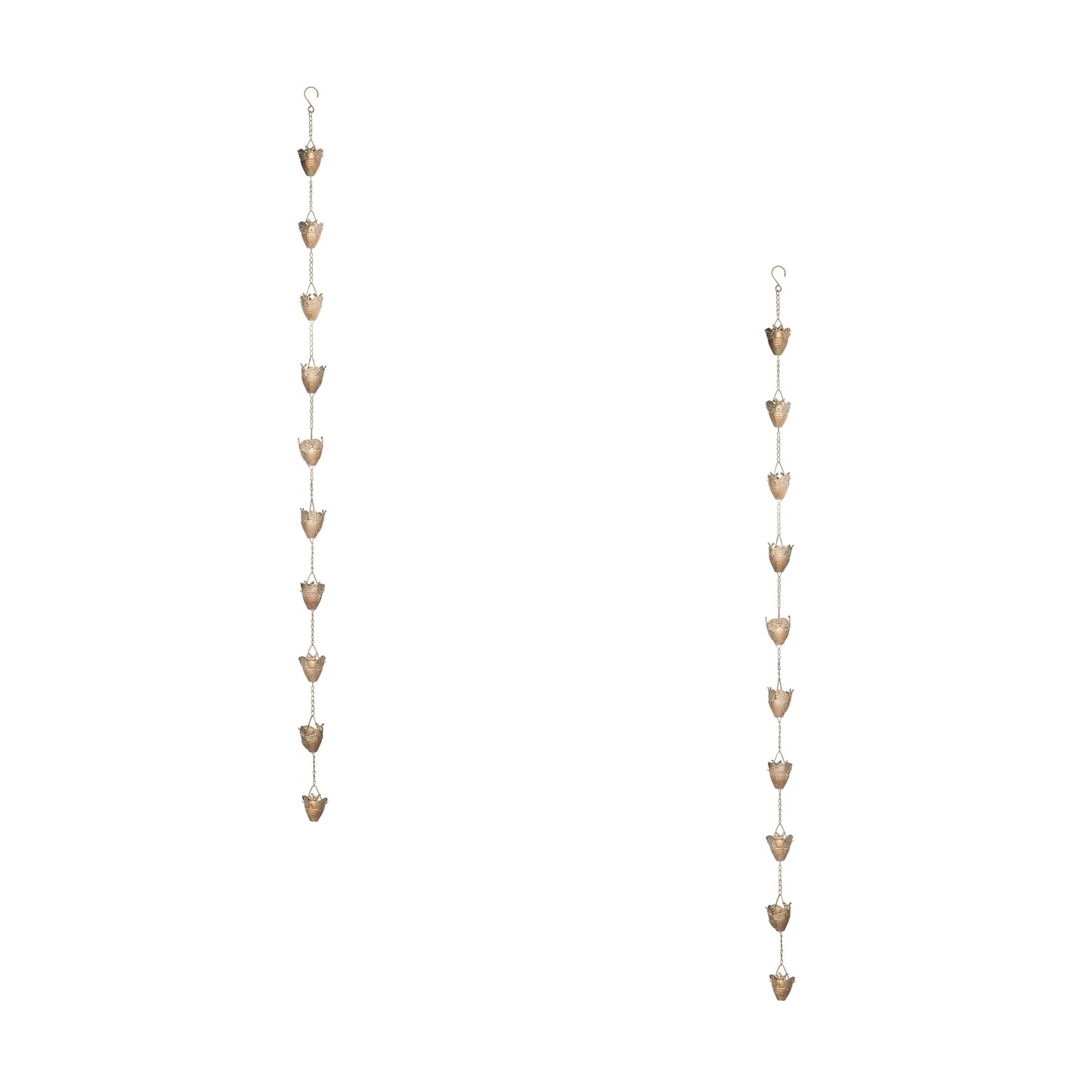 Rain Chain (Set of 2) 70"L Iron