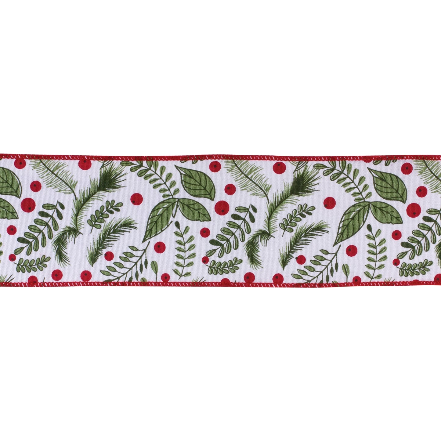 Wired Cotton Ribbon 4" x 10 yds.