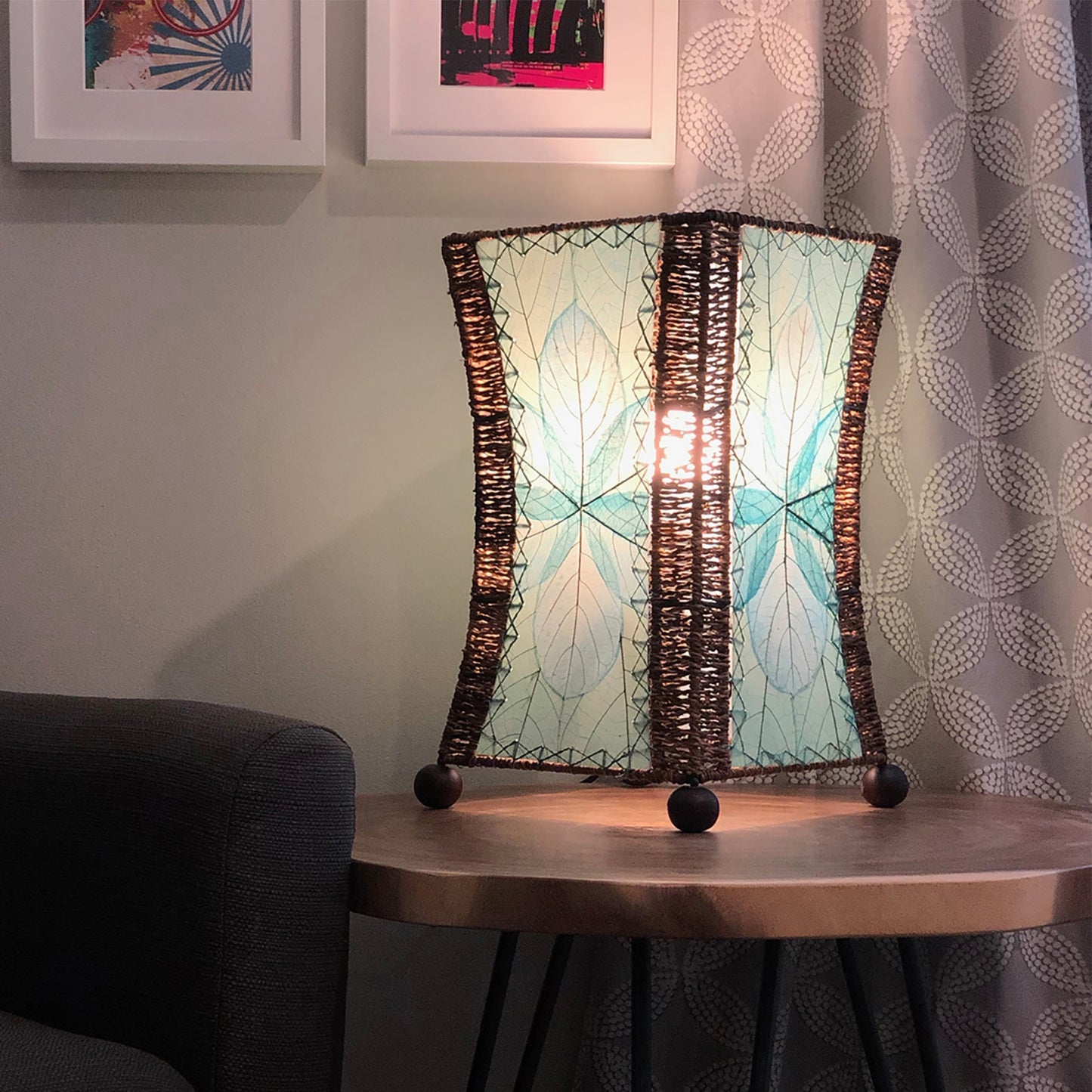 Hourglass Table Lamp