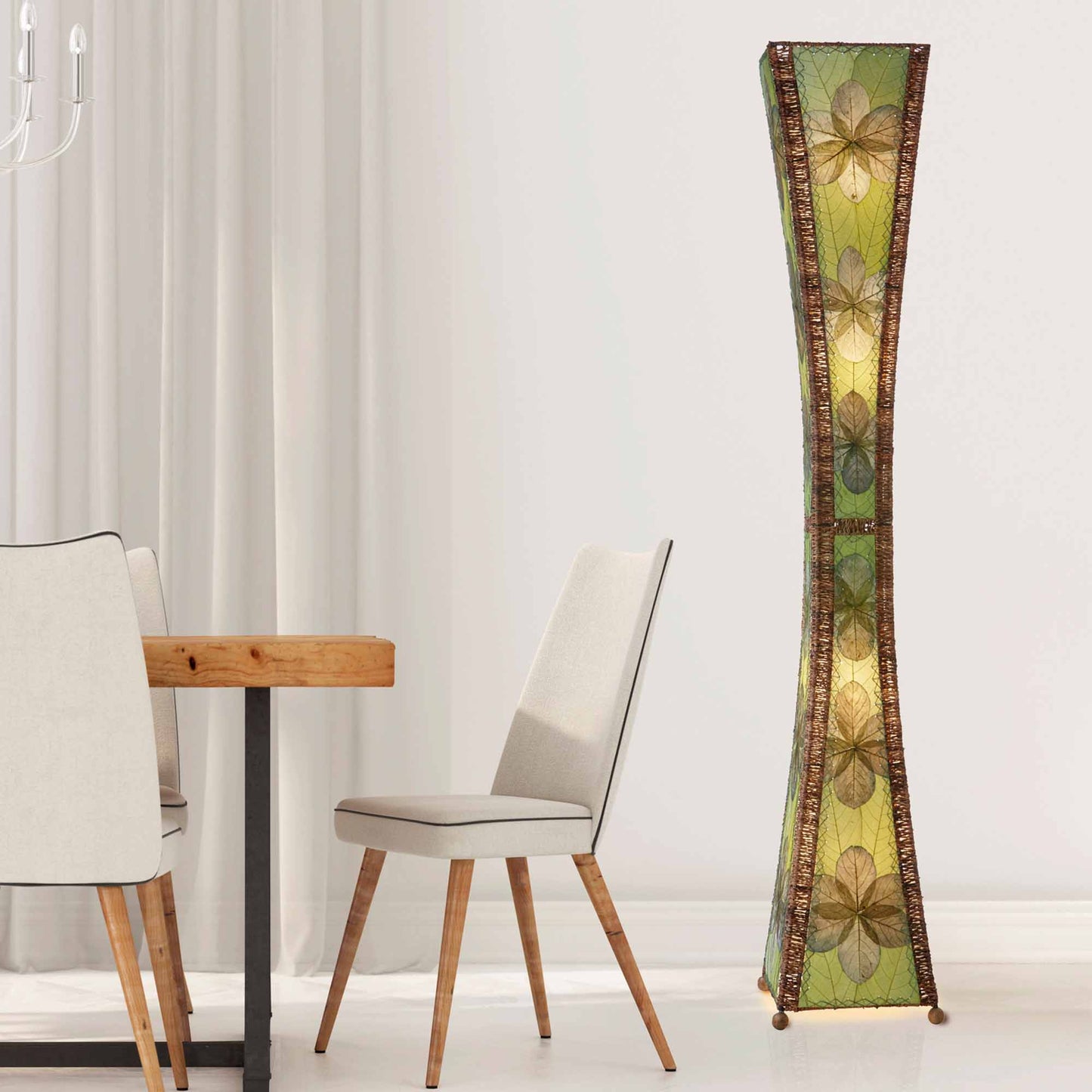 Hourglass Giant Floor Lamp