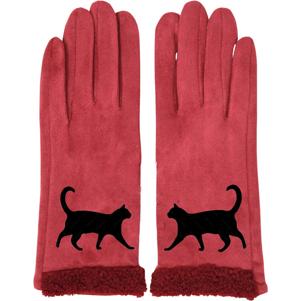 Embroidered Touch Screen Smart Gloves