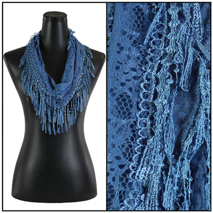 Victorian Lace Infinity Scarf