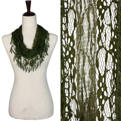 Victorian Lace Infinity Scarf