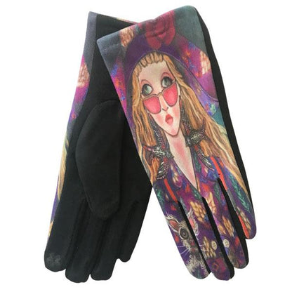 Art Design Touch Screen Smart Gloves