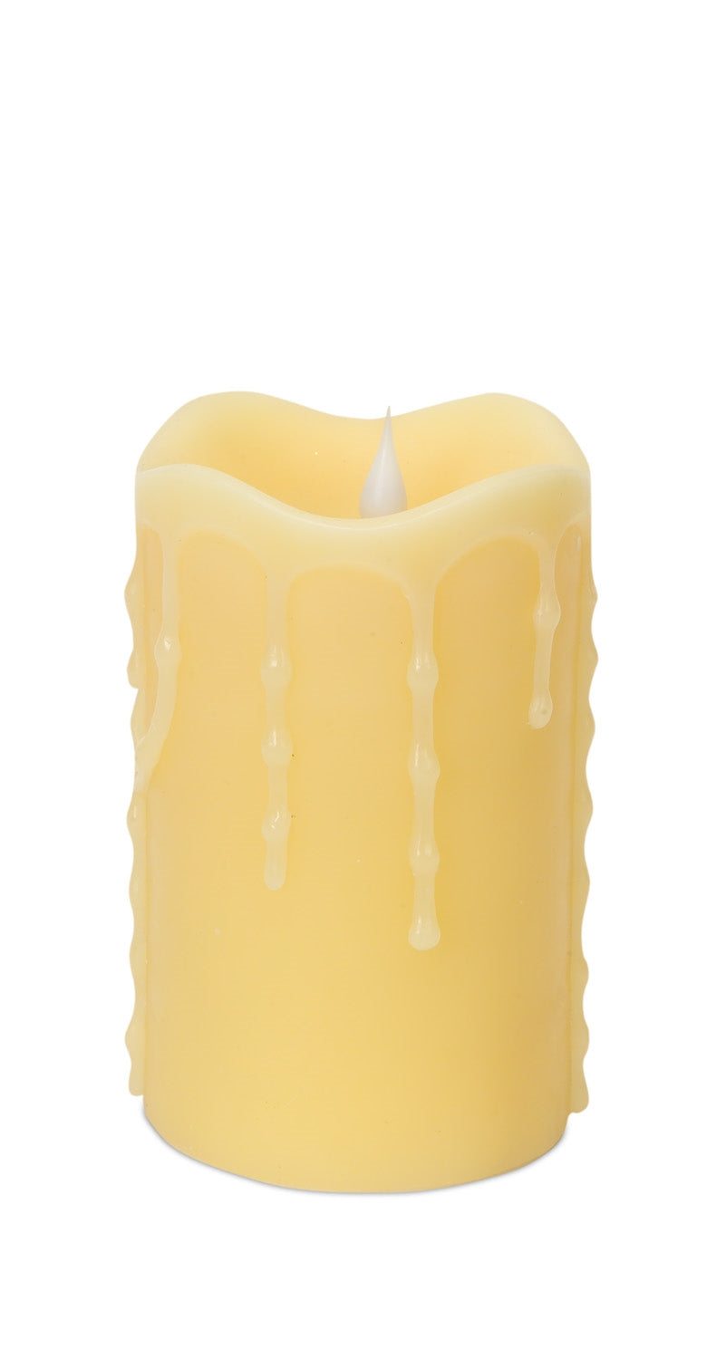 Simplux LED Dripping Candle w/Moving Flame (Set of 2)