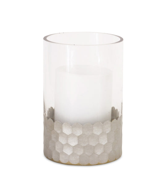 Glass Candle Holder (Set of 2)