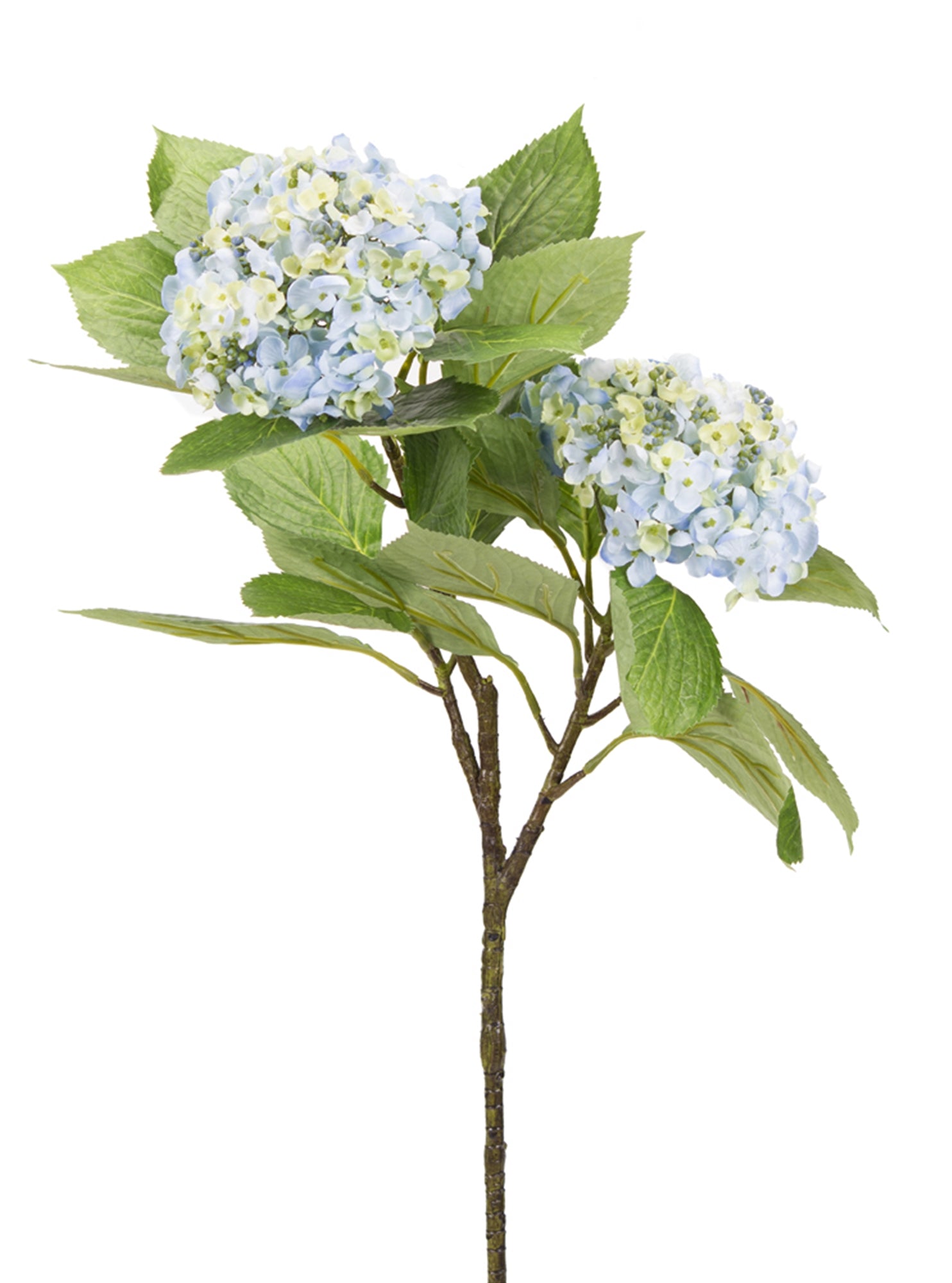 Hydrangea Branch (Set of 6) 32"H Polyester