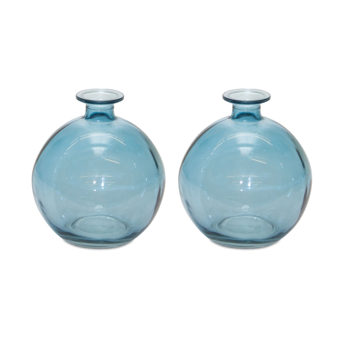 Vase (Set of 2) 5.5"H Glass