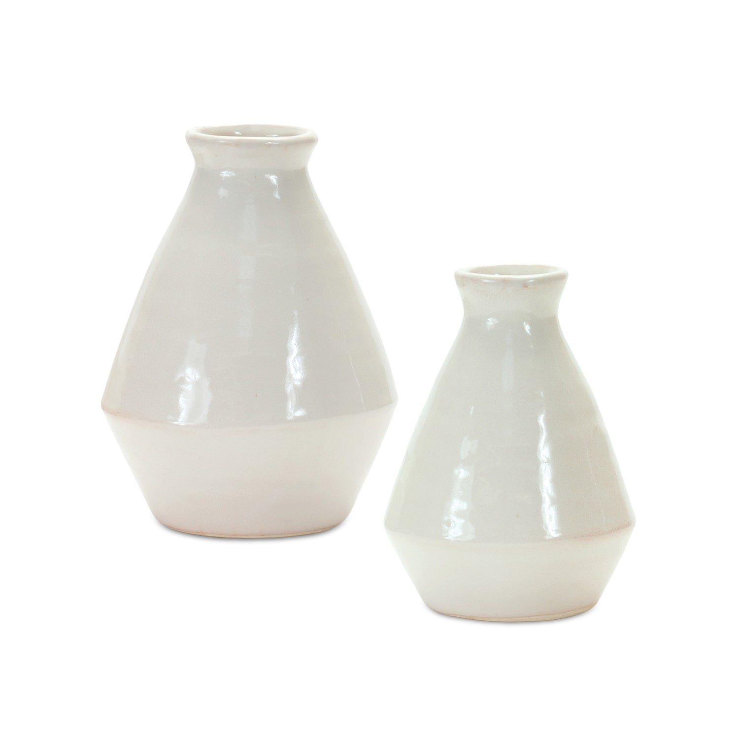 Vase (Set of 2) 7"H Terra Cotta