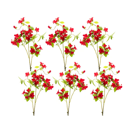 Floral Spray (Set of 6) 24.5"H Polyester