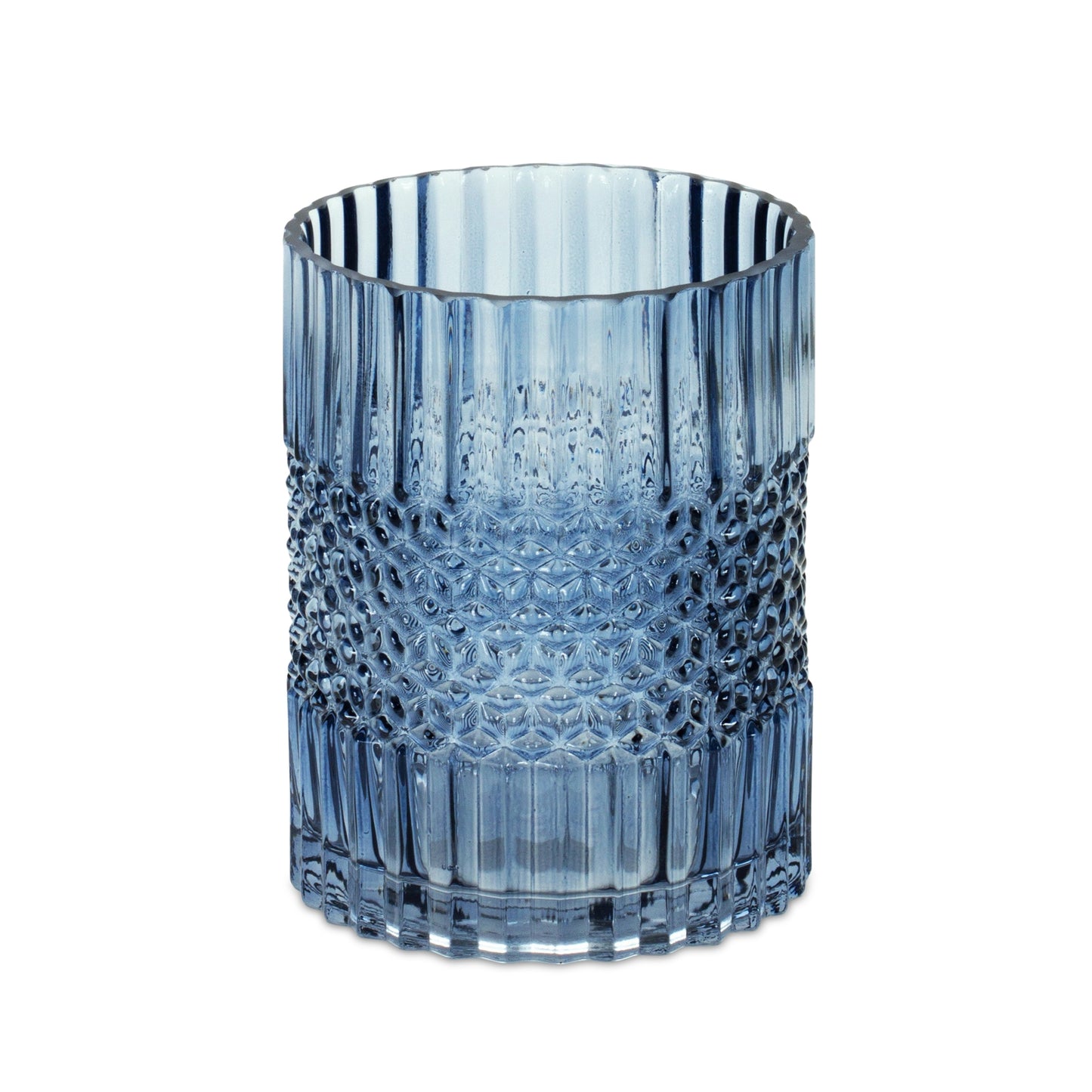 Vase 6"D x 8"H Glass