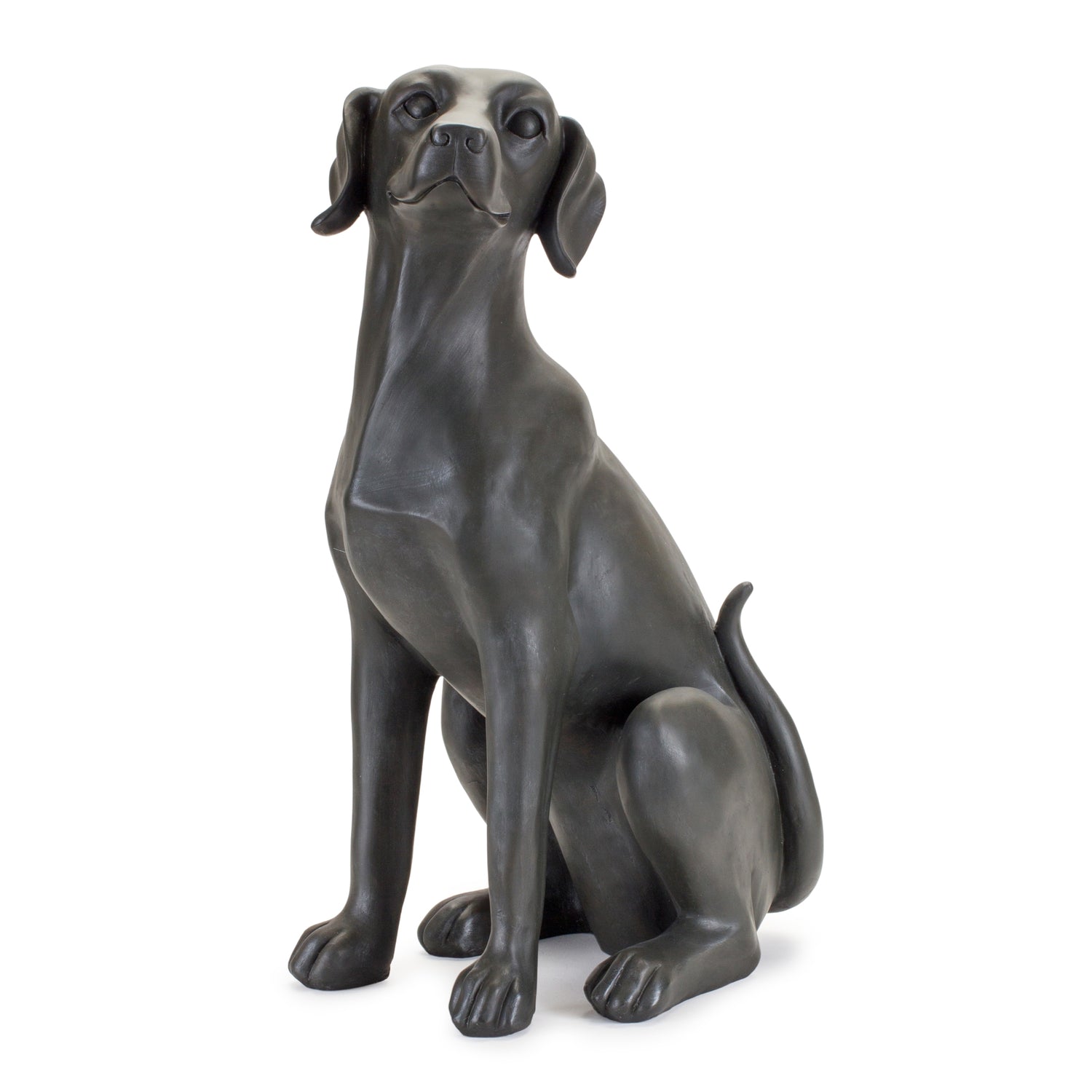 Dog Statue 24.25"H Resin