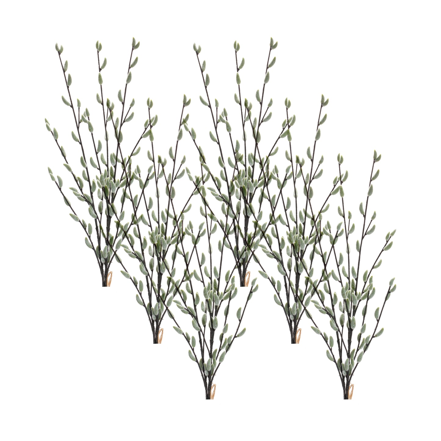 Pussy Willow Bundle (Set of 6) 29.75"H Plastic