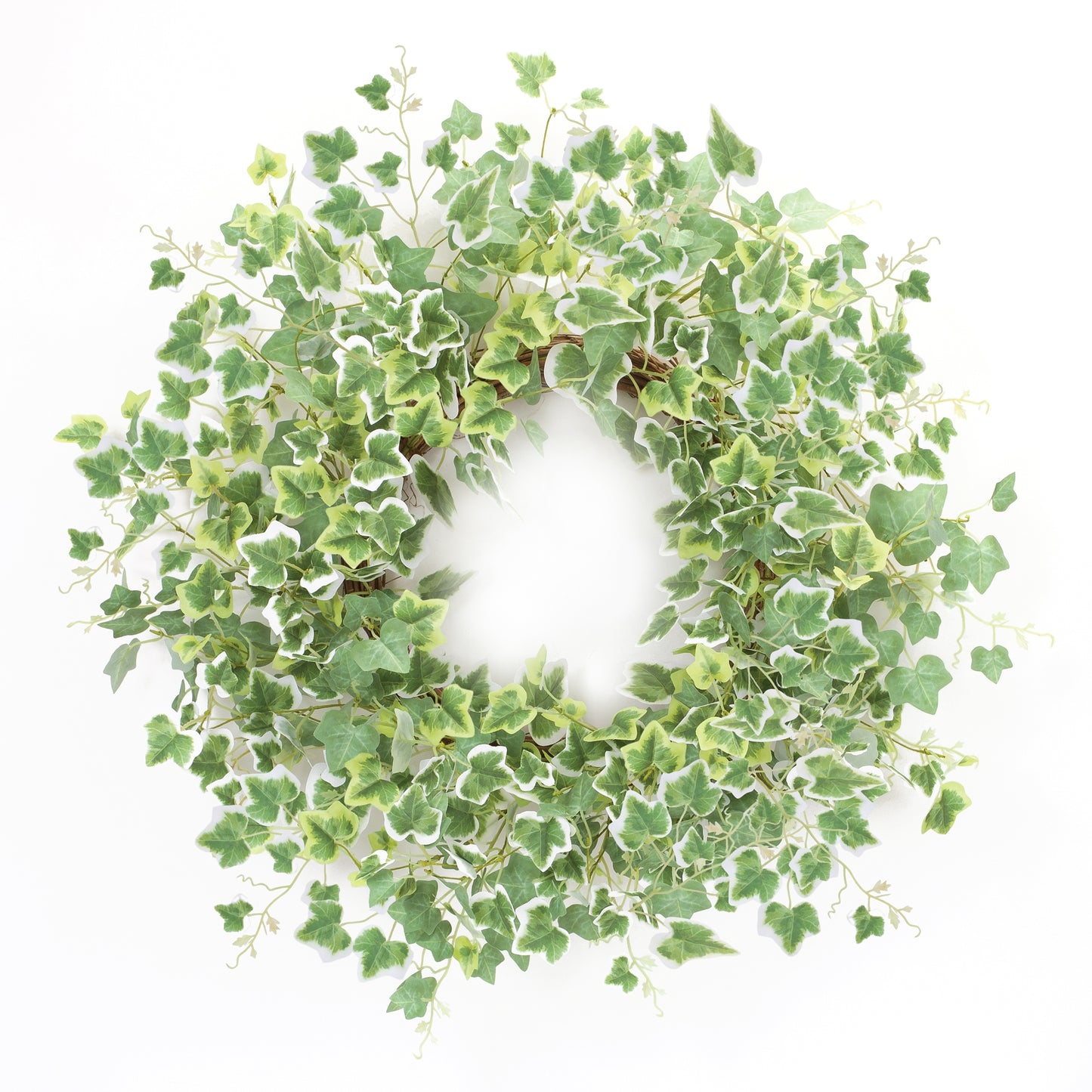 Mixed Ivy Wreath 22"D Polyester