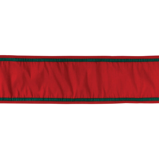 Wired Polyester Ribbon 4" x 5 yds.